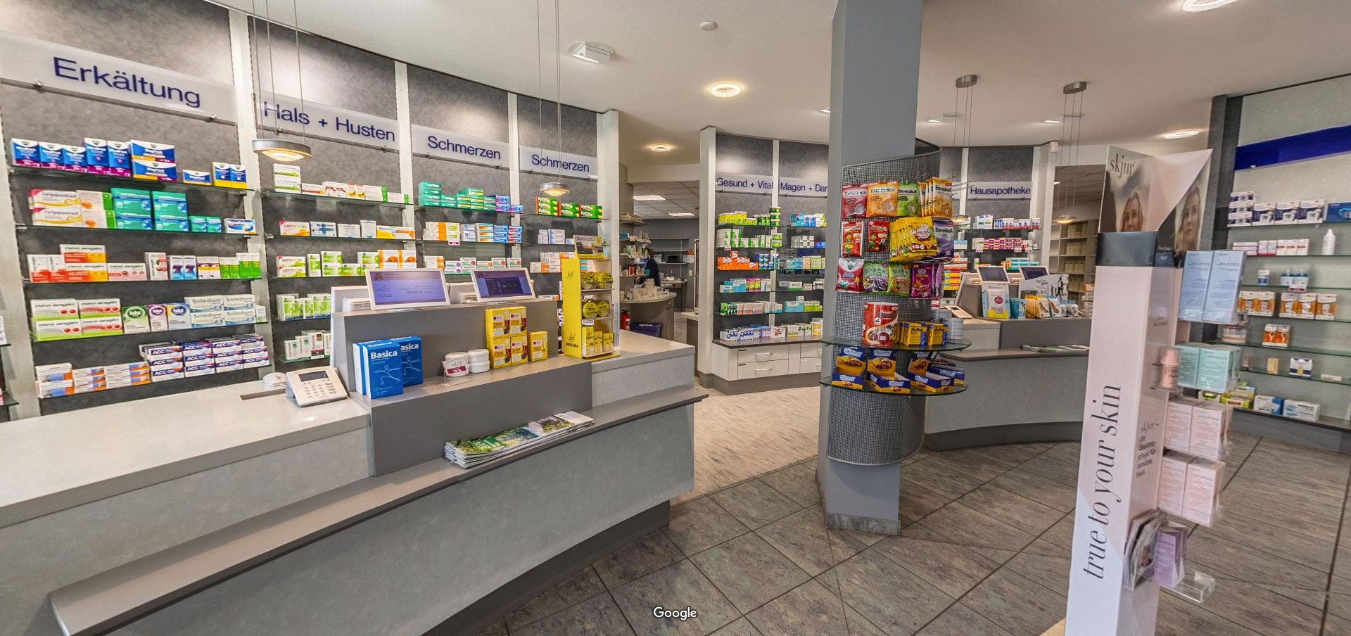 HV-Tische der Rhein Apotheke